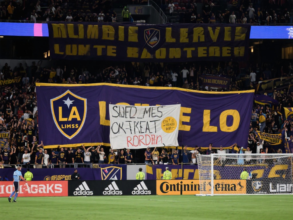 洛杉矶FC主场海报侮辱梅西,称他为Pessi 美国职业足球联盟(MLS)如要保持其新兴